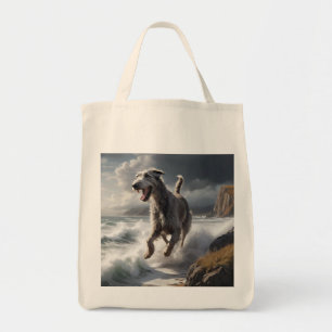 Irish Wolfhound Élégant Sac fourre-tout d'épicerie