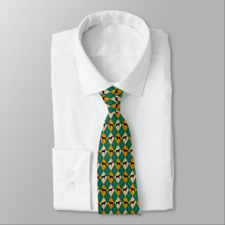 Irish Wolfhound Green et Yellow & Green Cravate ma