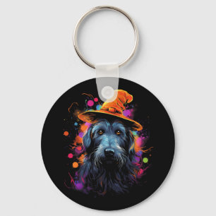 Irish Wolfhound Halloween Dog Pet Dog Schlüsselanhänger