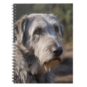 Irish Wolfhound ich bin nicht erstaunt, Notizblock