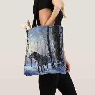 Irish Wolfhound Let It Snow Weihnachten Tasche