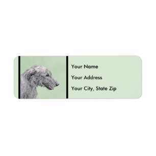 Irish Wolfhound Painting - Niedliche Original Dog