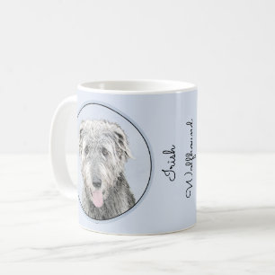 Irish Wolfhound Painting - Niedliche Original Dog Kaffeetasse
