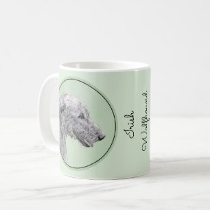 Irish Wolfhound Painting - Niedliche Original Dog Kaffeetasse