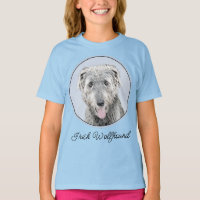Irish Wolfhound Painting - Niedliche Original Dog