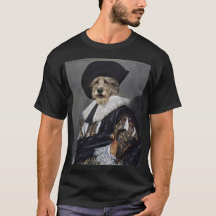 Irish Wolfhound Renaissance Dog Art T - Shirt