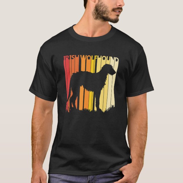 Irish Wolfhound T-Shirt (Vorderseite)