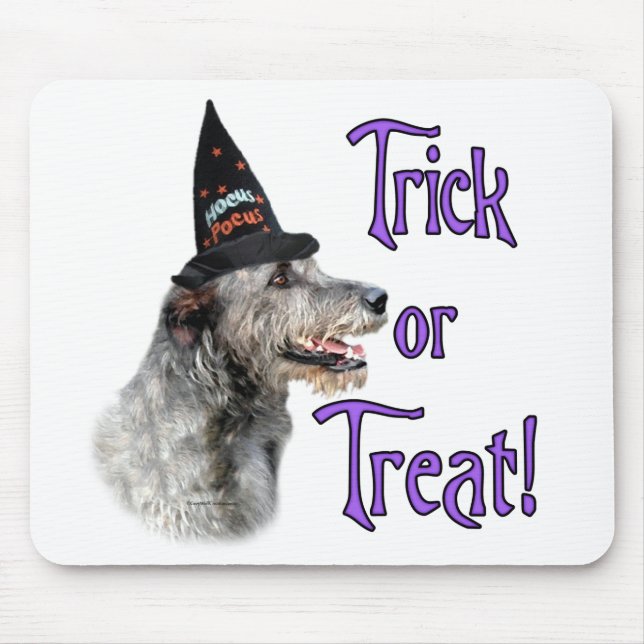 Irish Wolfhound Trick Mousepad (Vorne)