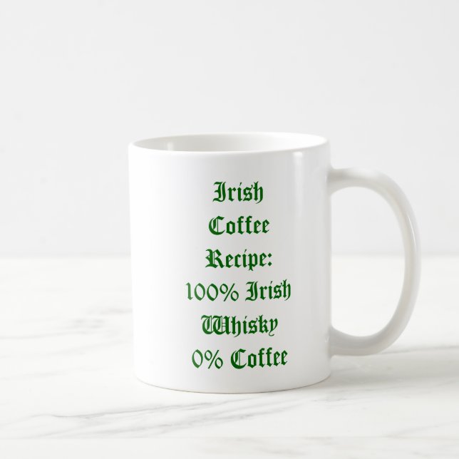 Irishcoffee-Spaß-Tasse Kaffeetasse (Rechts)