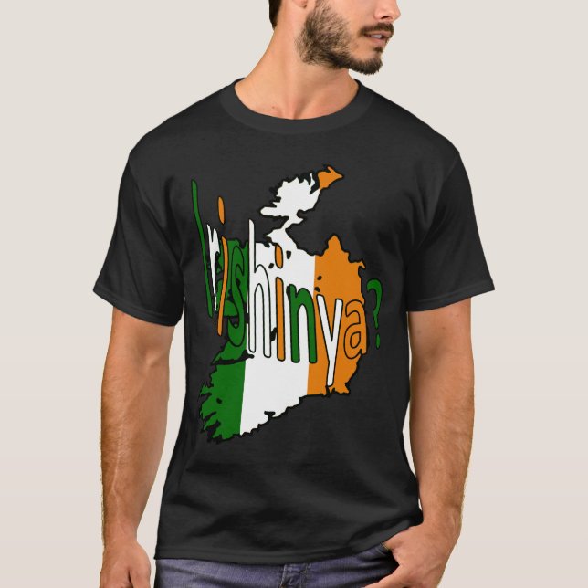 Irishinya Konversationsstarter T-Shirt (Vorderseite)