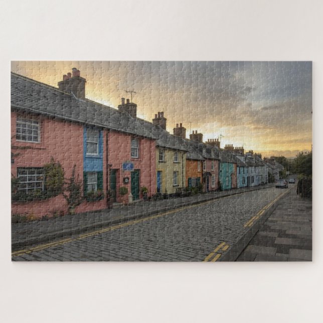 Irishisches Dorf-Puzzle (Horizontal)