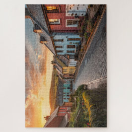 Irishisches Dorf-Puzzle