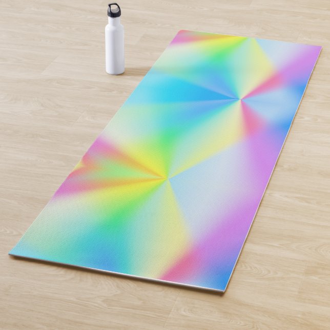Irisierend, regenbogenähnlich, verträumt - für Rom Yogamatte (Beispiel)