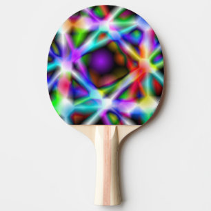 Irisierender Chrome Fünf Tischtennis Schläger
