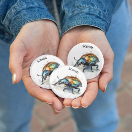 Irisierender Käfer in Wasserfarbe, nach Maß Flaschenöffner