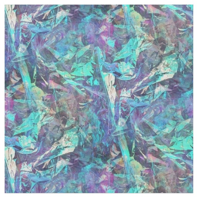 irisierendes Gewebe Stoff (Nahaufnahme)