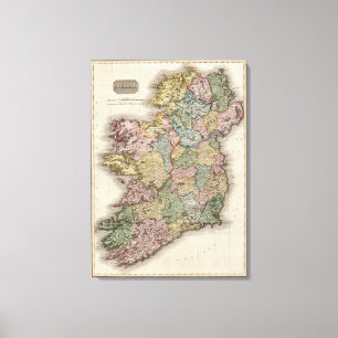 Irland 15 leinwanddruck