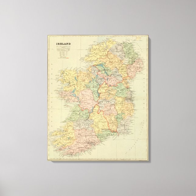 Irland 2 leinwanddruck (Vorderseite)