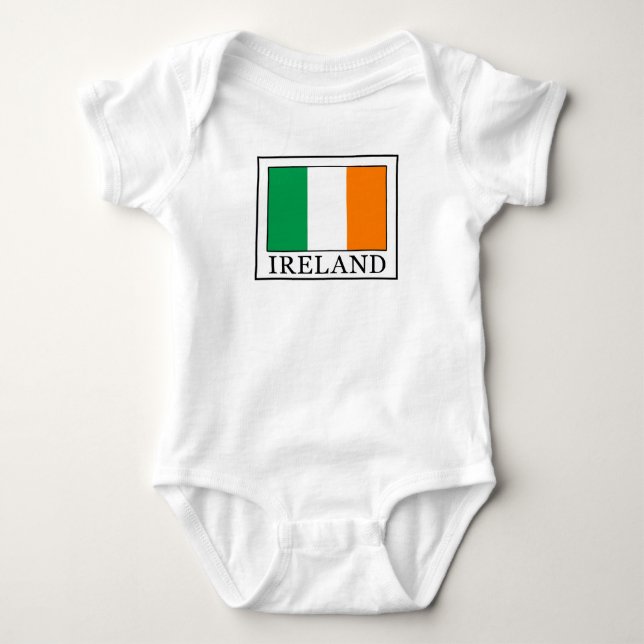 Irland Baby Strampler (Vorderseite)