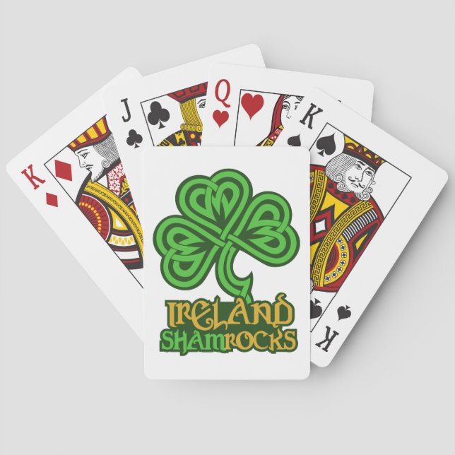 Irland benutzerdefinierte Spielkarten (Rückseite)