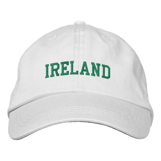 Irland Bestickte Baseballkappe (Vorderseite)
