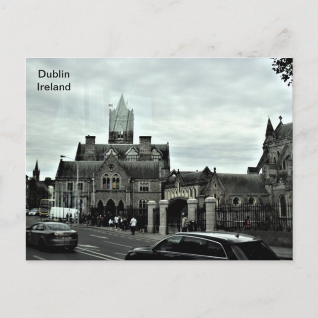 Irland, Christchurch Cathedral, Dublin City Postkarte (Vorderseite)