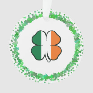 Irland Clover Saint Patrick's Day Ornament