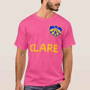 Irland County Clare Fußball und Hurling T-Shirt
