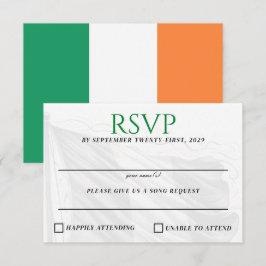 Irland Couple RSVP Karte