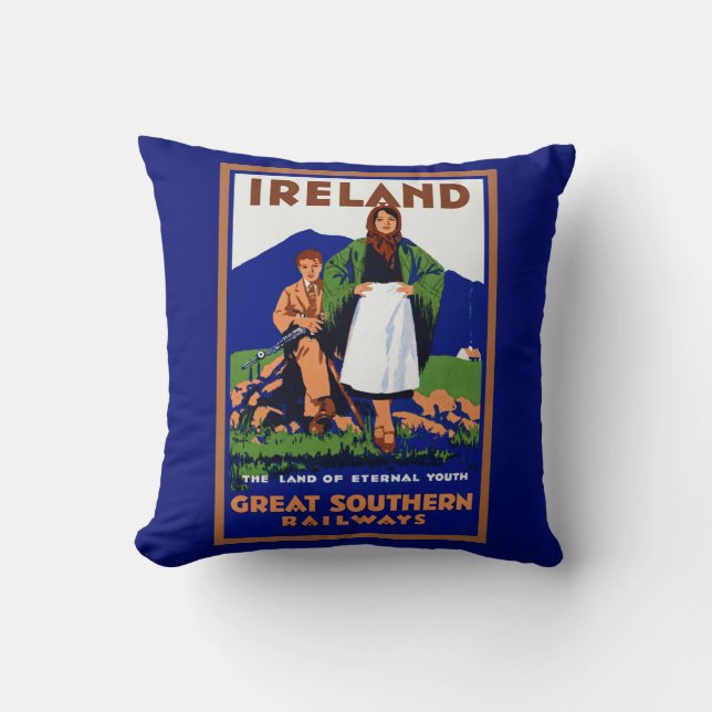 Irland ~ das Land der ewigen Jugend Kissen (Vorderseite)