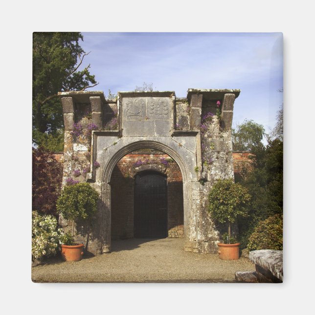 Irland, das Schloss Dromoland Walled Garden Magnet (Vorne)
