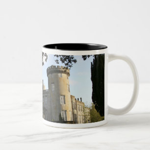 Irland, der Seiten Eingang vom Dromoland Castle. Zweifarbige Tasse