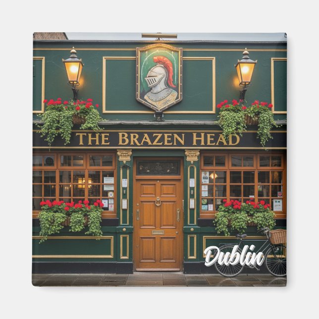 Irland Dublin Pub Magnet (Vorne)
