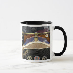 Irland, Dublin. Vintages Auto, Weiß 2 Tasse