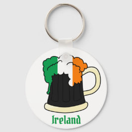 Irland Flag Guinness Beer Schlüsselanhänger
