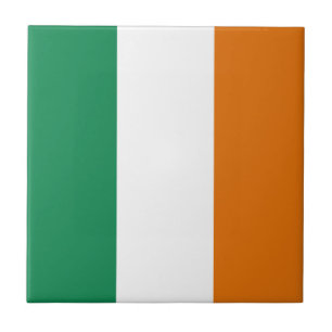 Irland Flag Keramik Tile Fliese