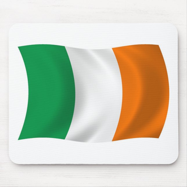 Irland Flag Mauspad (Vorne)