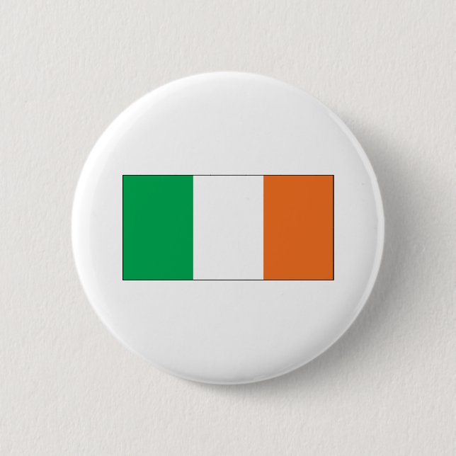 Irland-Flagge Button (Vorderseite)