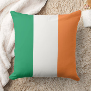 Irland Flagge: Irisches Banner, Freies UK Kissen