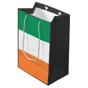 Irland Flagge: Irisches Banner, Freies UK Mittlere Geschenktüte