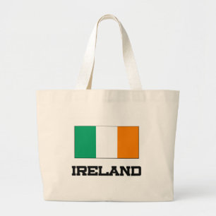 Irland-Flagge Jumbo Stoffbeutel