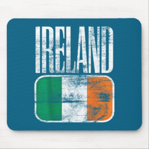 Irland-Flagge Unterstützung Mousepad