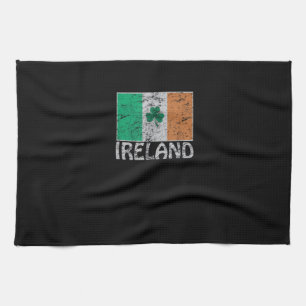 Irland Flaggen Irland irische Flaggen für Männer u Geschirrtuch