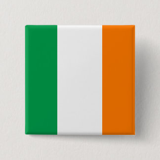 Irland-Flaggen-Knopf Button