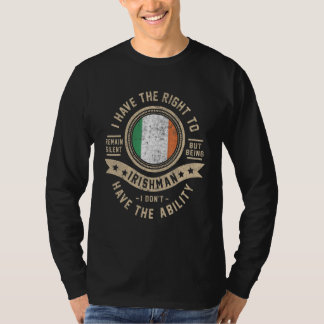 Irland Flaggen Proud Iren Männer und Frauen T-Shirt