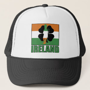 Irland-Flaggenhut Truckerkappe