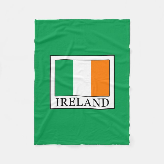 Irland Fleecedecke (Vorderseite)