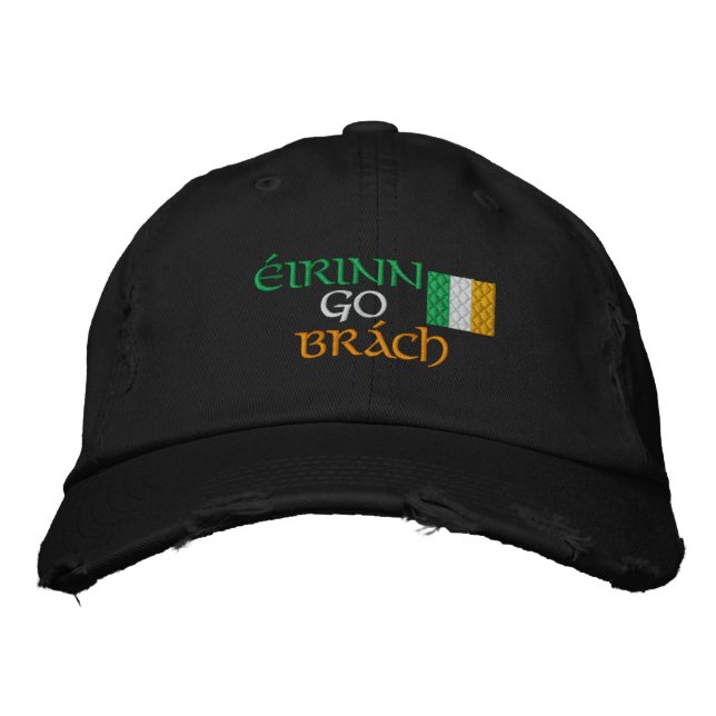 Irland Forever Bestickte Kappe (Vorderseite)