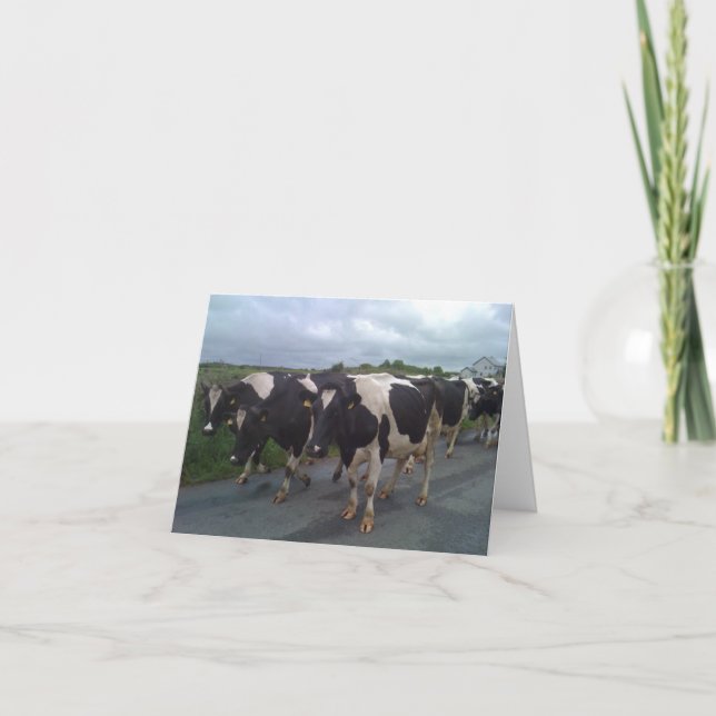 Irland Foto Karte (Vorderseite)