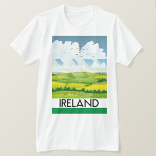 Irland für eine Pausenpostkarte T-Shirt